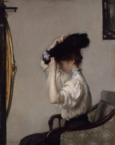 Preparativi per il matinée da Edmund Charles Tarbell